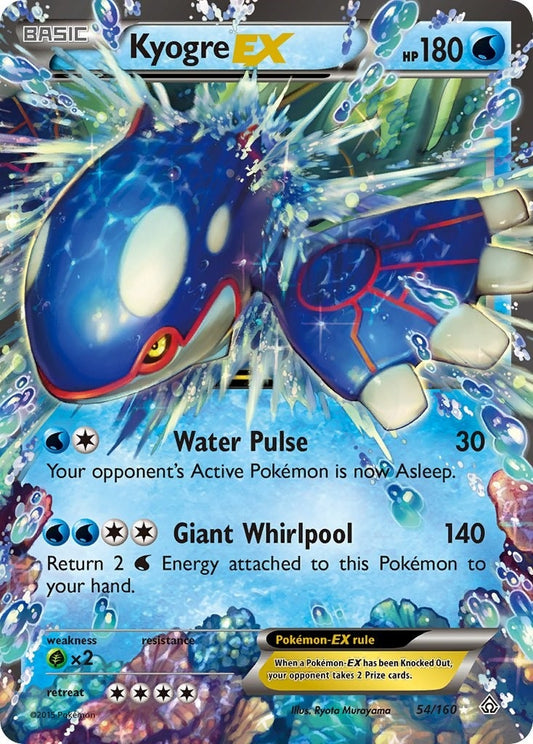 Image for Kyogre EX (54/160) (XY - Primal Clash) - Pokemon