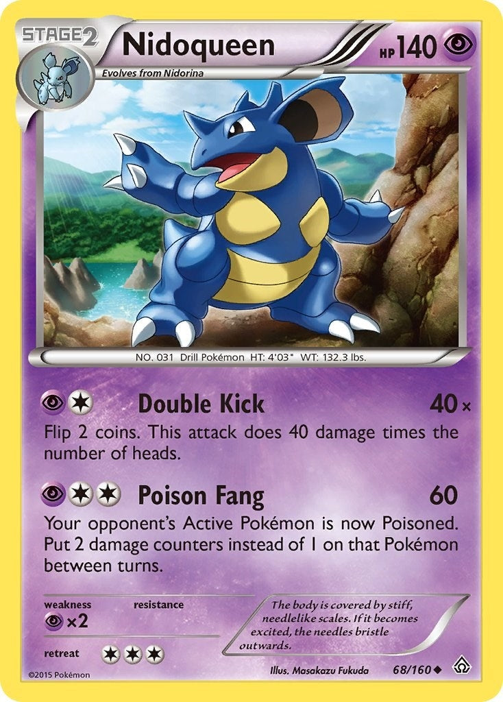 Image for Nidoqueen (68/160) (XY - Primal Clash) - Pokemon