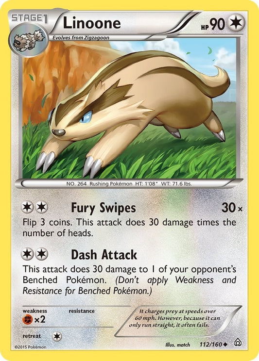 Image for Linoone (112/160) (XY - Primal Clash) - Pokemon
