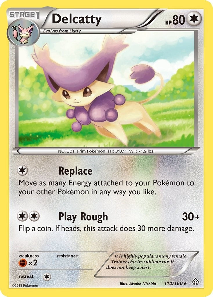 Image for Delcatty (114/160) (XY - Primal Clash) - Pokemon