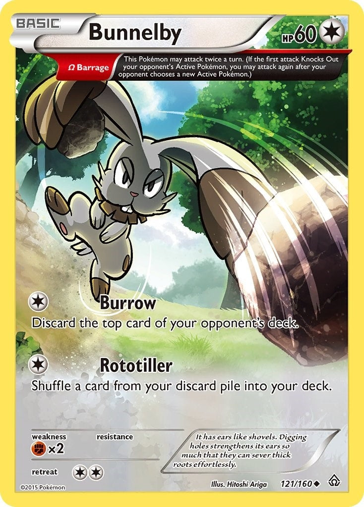 Image for Bunnelby (Omega) (121/160) (XY - Primal Clash) - Pokemon