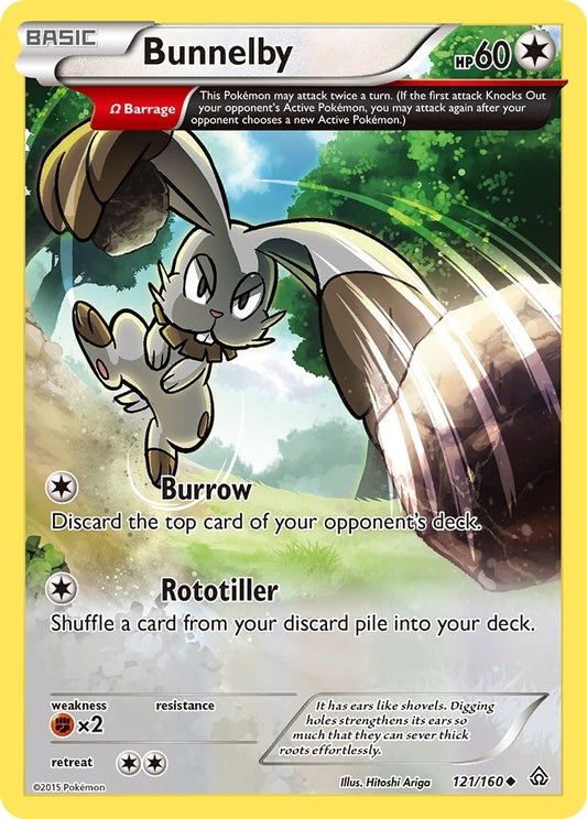 Image for Bunnelby (Omega) (121/160) (XY - Primal Clash) - Pokemon