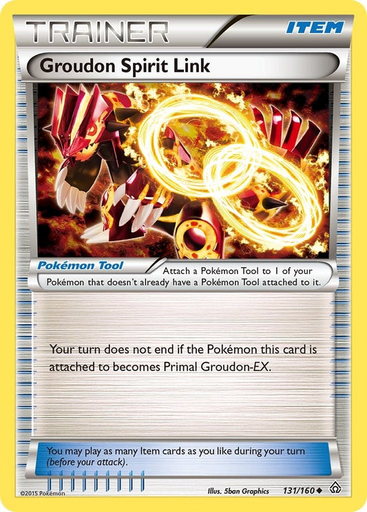 Image for Groudon Spirit Link (131/160) (XY - Primal Clash) - Pokemon