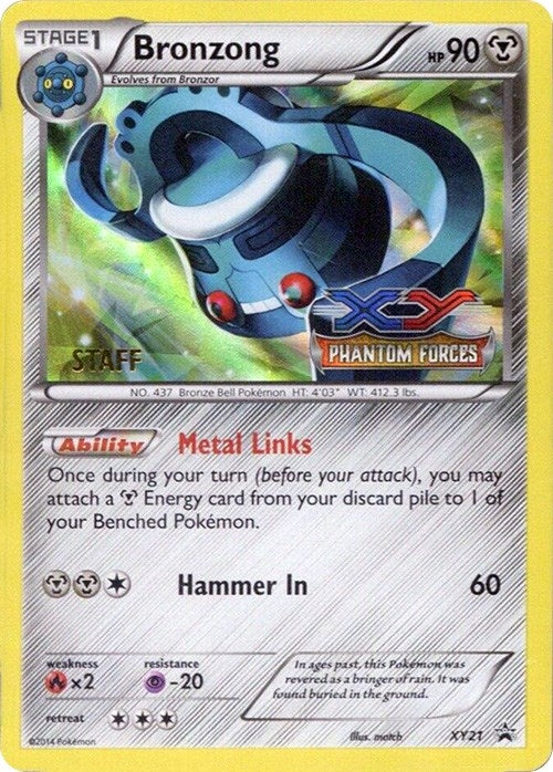 Image for Bronzong - XY21 (Prerelease) [Staff] (XY21) (XY Promos) - Pokemon