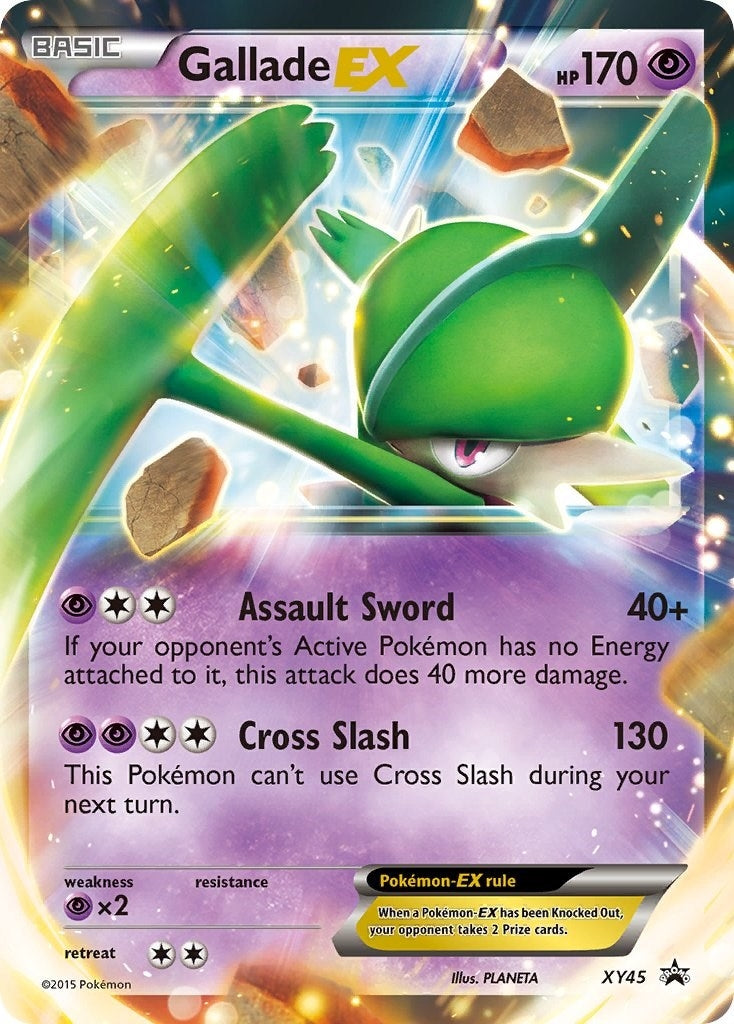 Image for Gallade EX - XY45 (XY45) (XY Promos) - Pokemon
