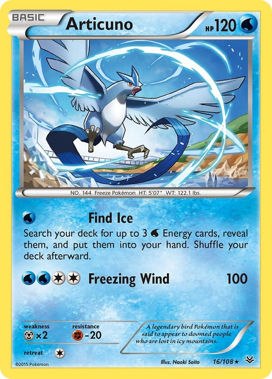 Image for Articuno (16) (16/108) (XY - Roaring Skies) - Pokemon