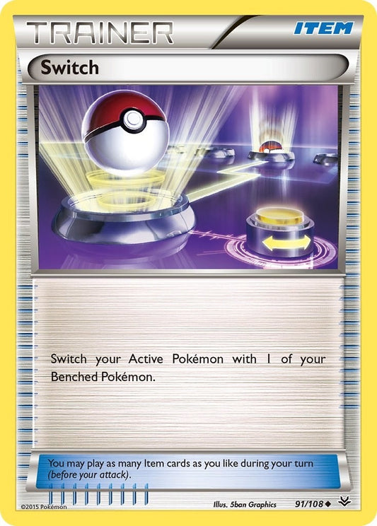 Image for Switch (91/108) (XY - Roaring Skies) - Pokemon