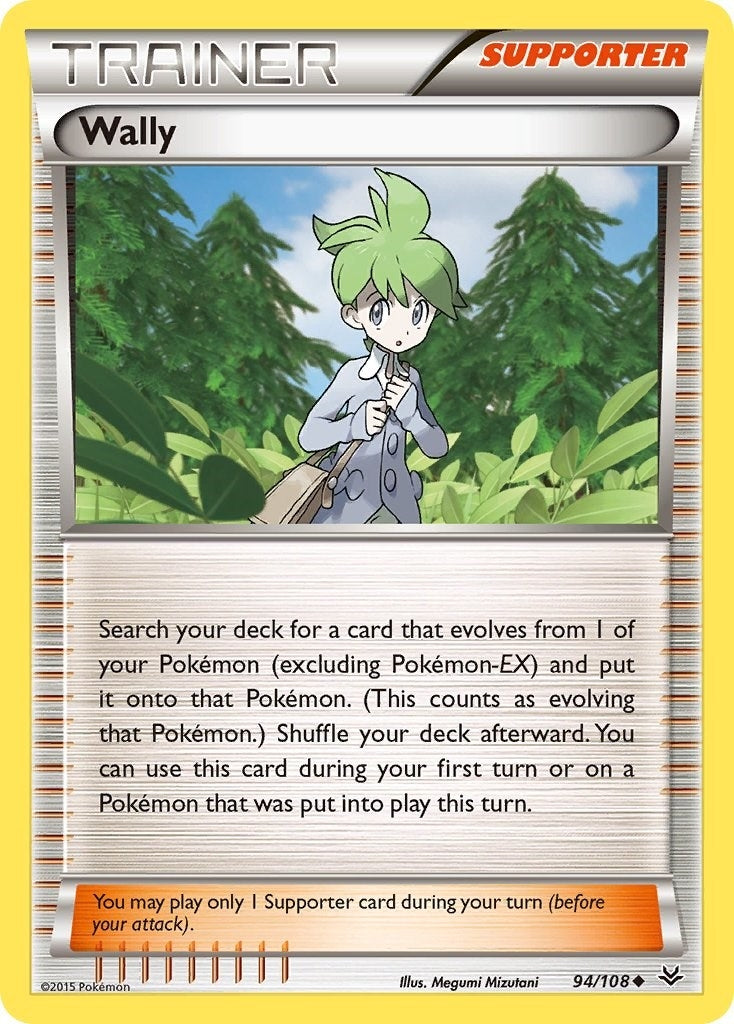 Image for Wally (94/108) (XY - Roaring Skies) - Pokemon