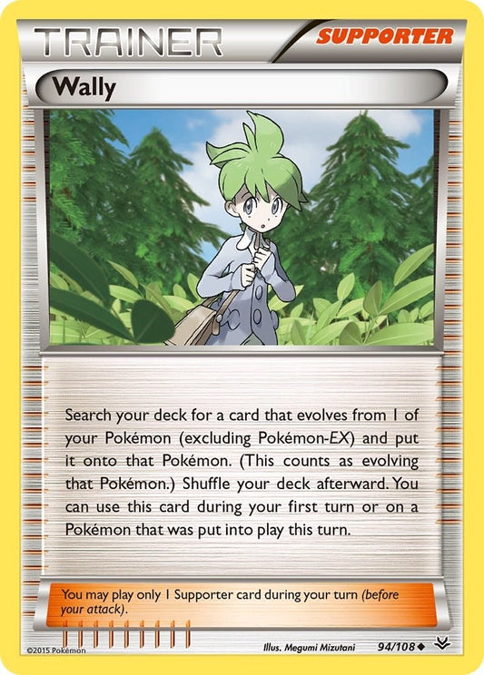 Image for Wally (94/108) (XY - Roaring Skies) - Pokemon