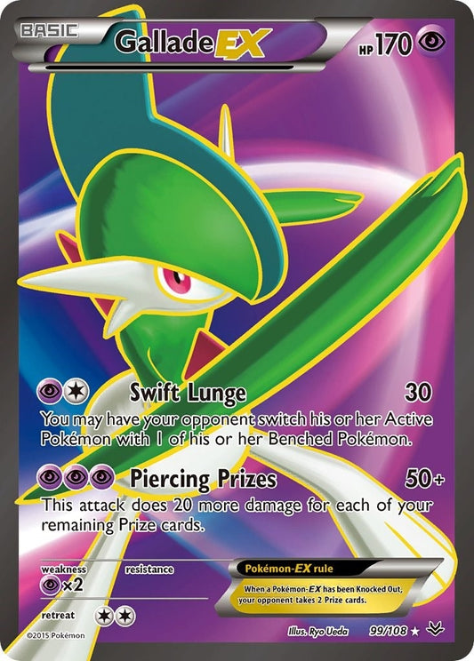 Image for Gallade EX (99 Full Art) (99/108) (XY - Roaring Skies) - Pokemon