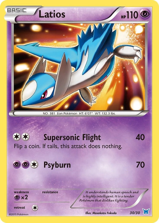 Image for Latios (#30 Holo) (30/30) (XY Trainer Kit: Latias & Latios) - Pokemon