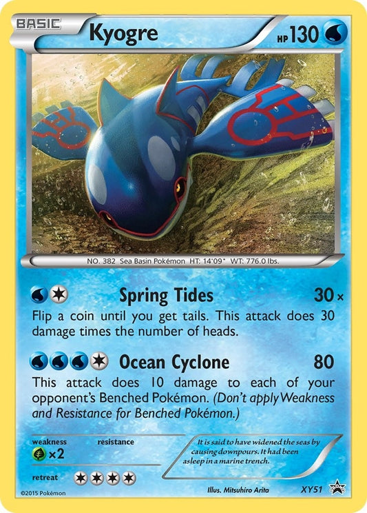 Image for Kyogre - XY51 (XY51) (XY Promos) - Pokemon