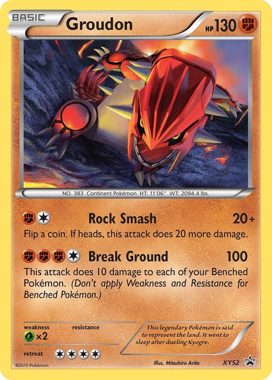 Image for Groudon - XY52 (XY52) (XY Promos) - Pokemon