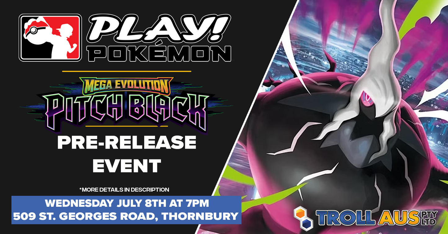 Pokemon Pitch Black Pre-Release
