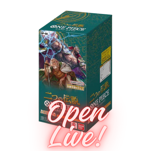 Japanese One Piece Two Legends OP-08 - Booster Box (Live)