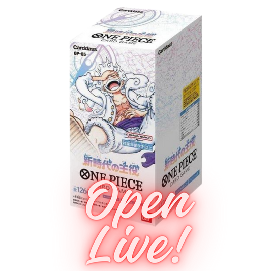Japanese One Piece Awakening of the New Era OP-05 - Booster Box (Live)