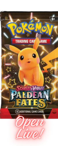 Scarlet & Violet: Paldean Fates - Booster Pack (Live)