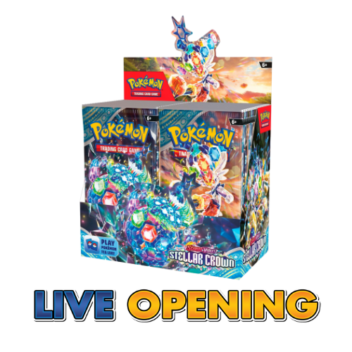 Scarlet & Violet: Stellar Crown - Booster Box (Live)