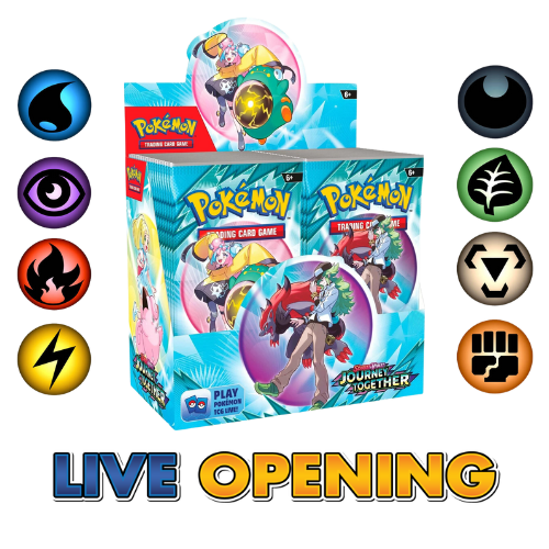 Scarlet & Violet: Journey Together - 216 Booster Pack Energy Break (Live)