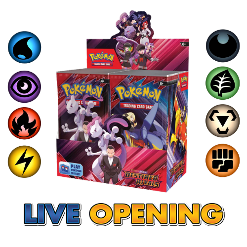 Scarlet & Violet: Destined Rivals - 216 Booster Pack Energy Break (Live)