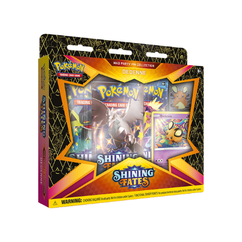 Shining Fates Mad Party Pin Collection [Dedenne]