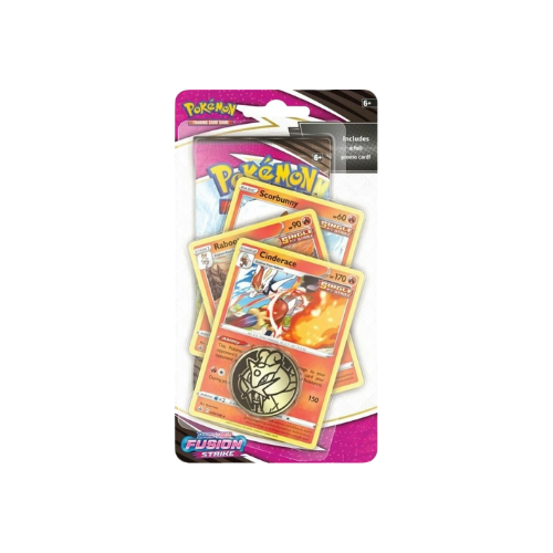 Fusion Strike Premium Checklane Blister [Cinderace]