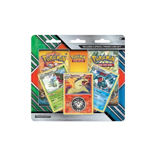 2-Pack Blister Pack [Meganium, Typhlosion & Feraligatr]
