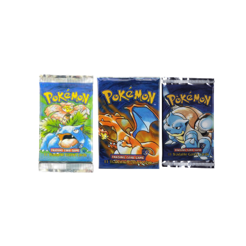 Pokemon - Shadowless Booster Pack Artset