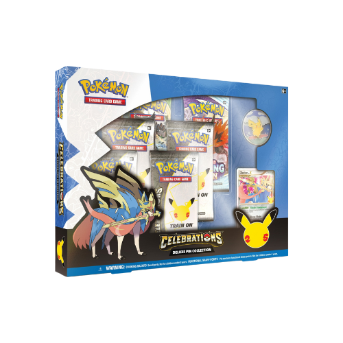Celebrations Deluxe Pin Collection [Zacian LV. X]