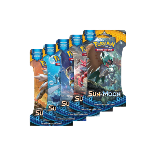 Sun & Moon Sleeved Booster Pack (Assorted)