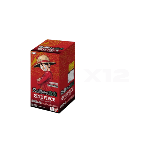 One Piece - Carrying On His Will OP-13 Booster Box Case [Japanese]