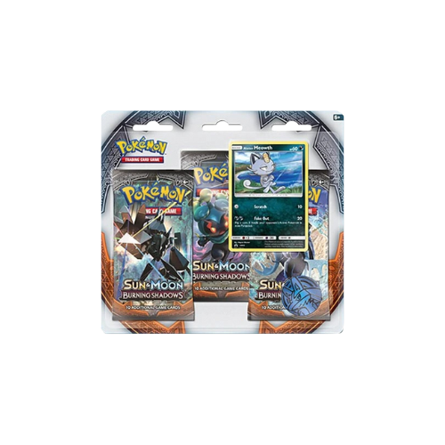 Burning Shadows 3 Pack Blister [Alolan Meowth]