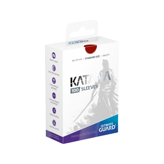 Ultimate Guard: Sleeves – Katana – Red