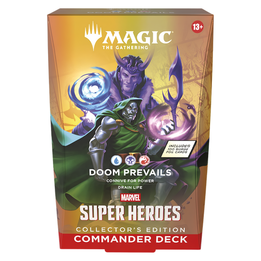 Marvel Super Heroes Commander Deck - Doom Prevails (Collector's Edition)