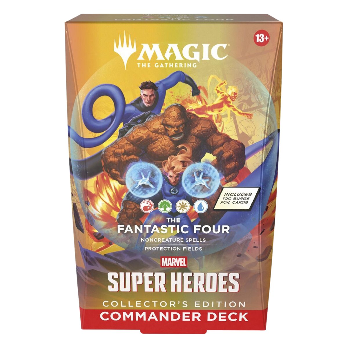 Marvel Super Heroes Commander Deck - The Fantastic Four (Collector's Edition)