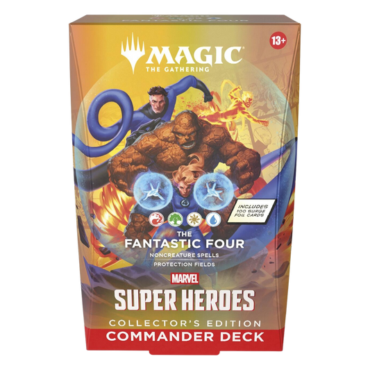 Marvel Super Heroes Commander Deck - The Fantastic Four (Collector's Edition)