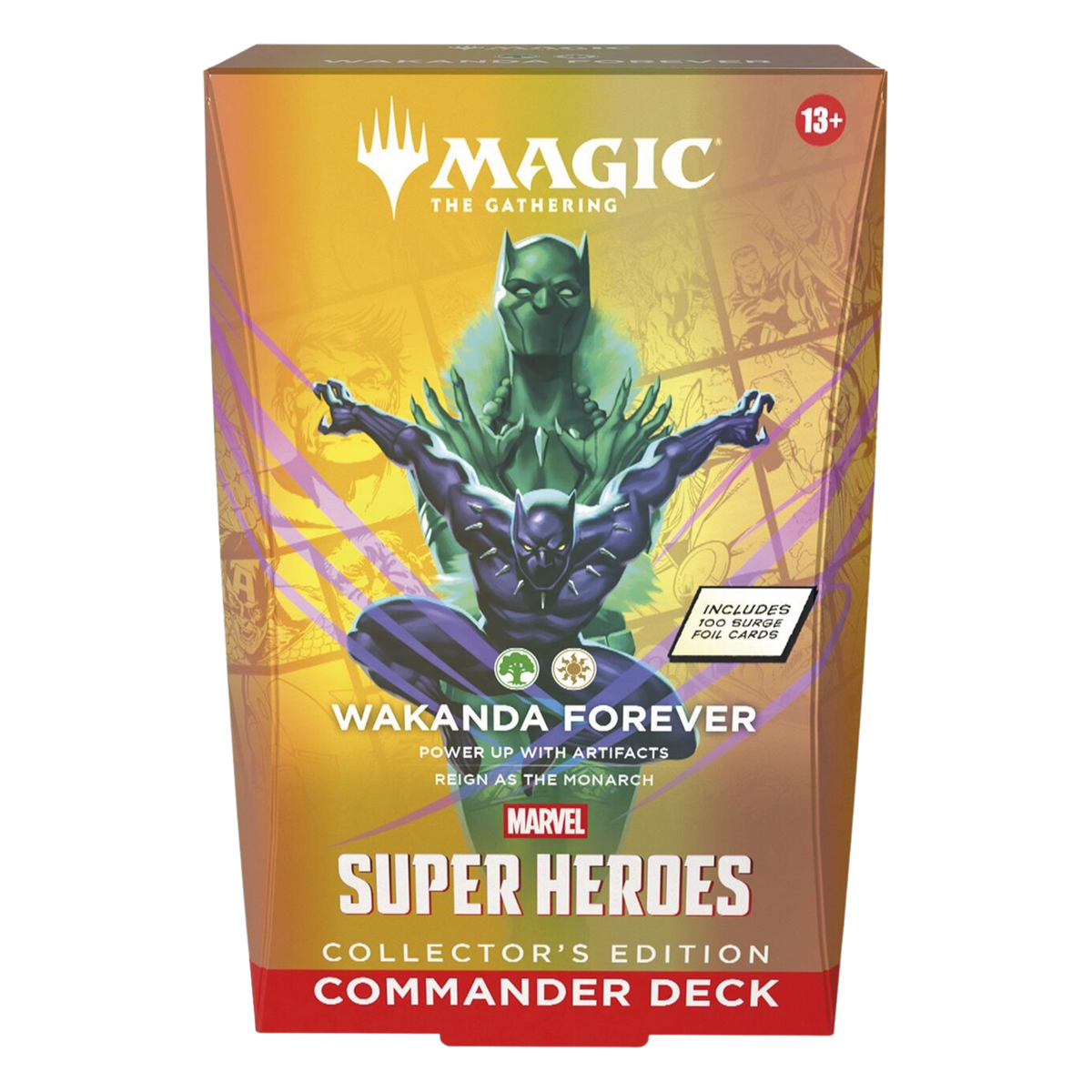 Marvel Super Heroes Commander Deck - Wakanda Forever (Collector's Edition)