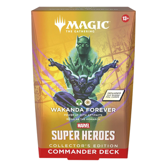 Marvel Super Heroes Commander Deck - Wakanda Forever (Collector's Edition)