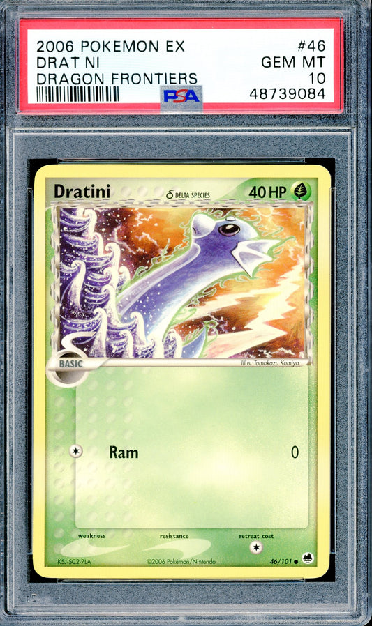 PSA 10 Dratini (46/101) [Dragon Frontiers]