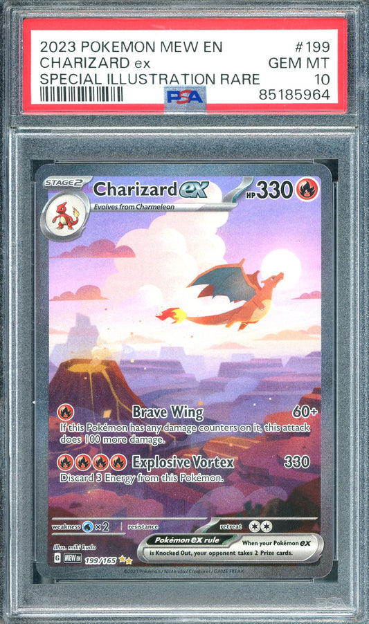 PSA 10 Charizard ex SIR (199/165) [Pokemon Scarlet & Violet 151]