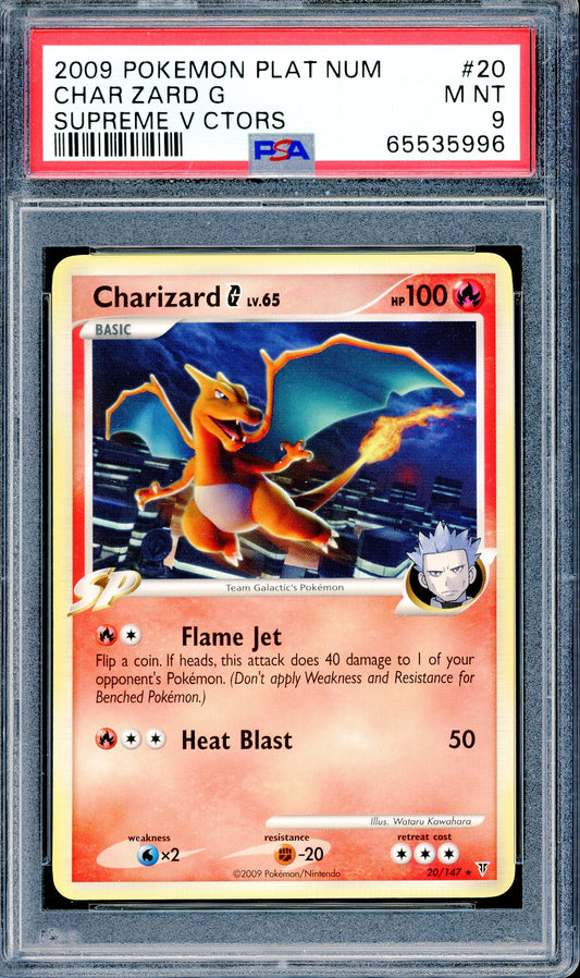 PSA 9 Platinum Charizard - G (20/147) [Supreme Victors]