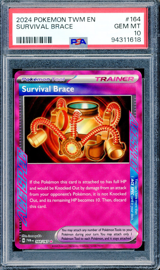 PSA 10 Survival Brace (164/167) [S&V TWM]