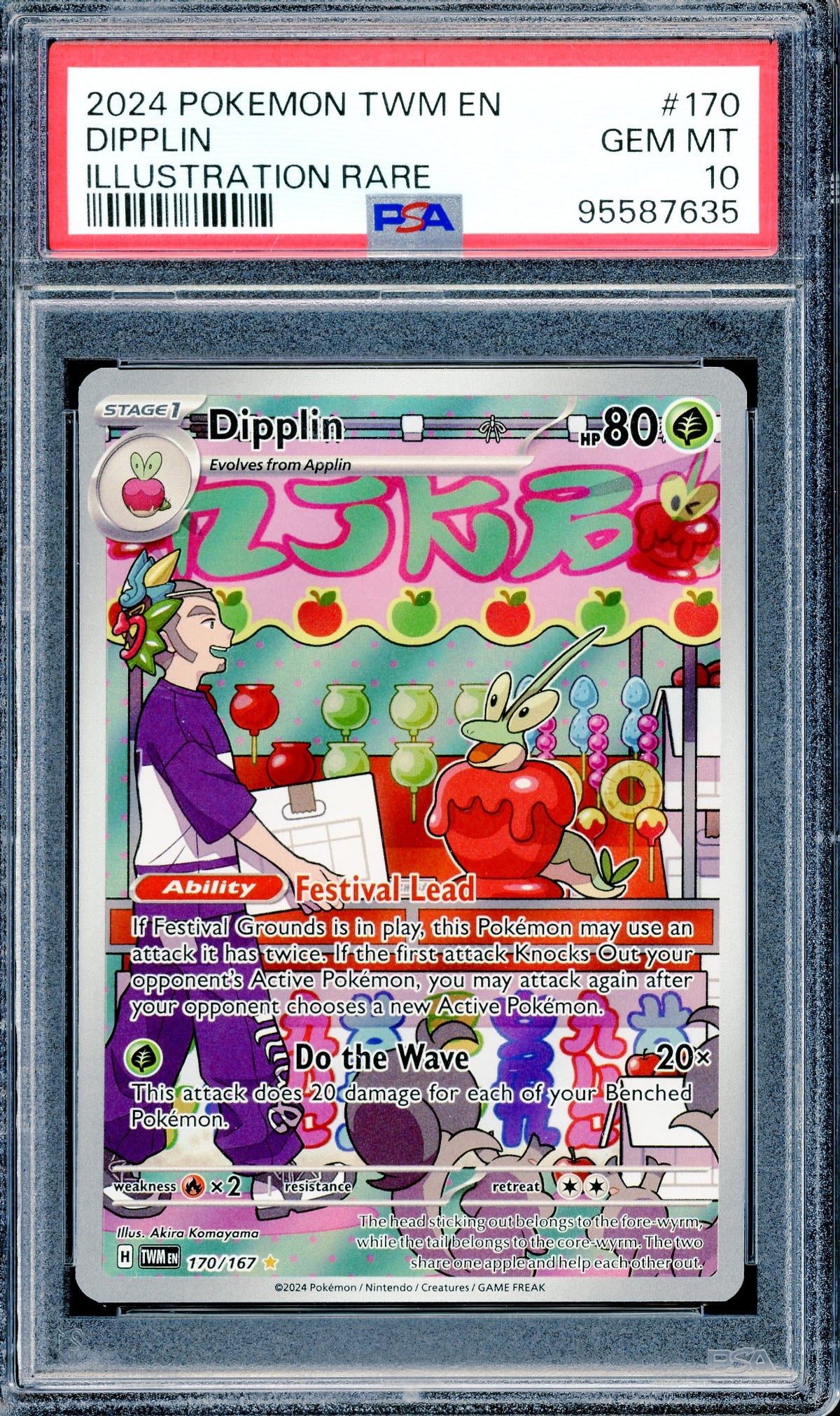 PSA 10 Dipplin IR (170/167) [S&V Twilight Masquerade]