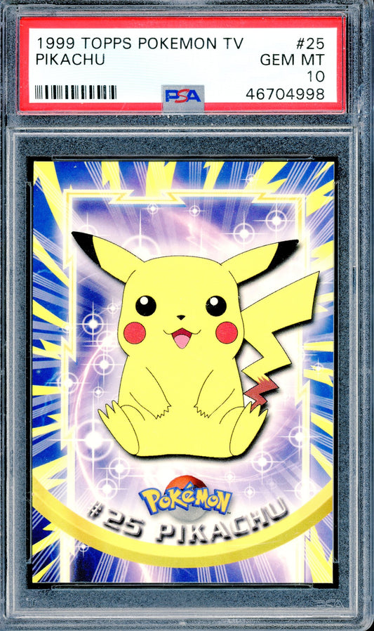 PSA 10 Pikachu (#25) [Topps TV]