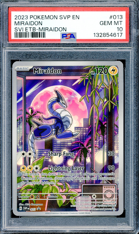 PSA 10 Miraidon (013) [Pokemon Scarlet & Violet Promos]