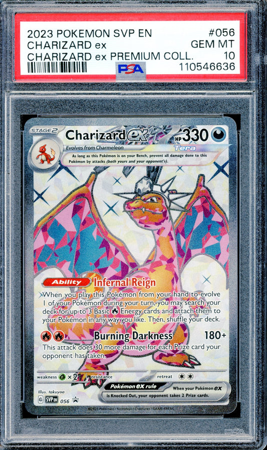 PSA 10 Charizard ex (056) [Pokemon Scarlet & Violet Promos]