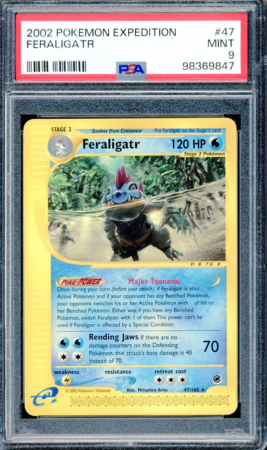 PSA 9 Feraligatr (47/165) [Pokemon Expedition]