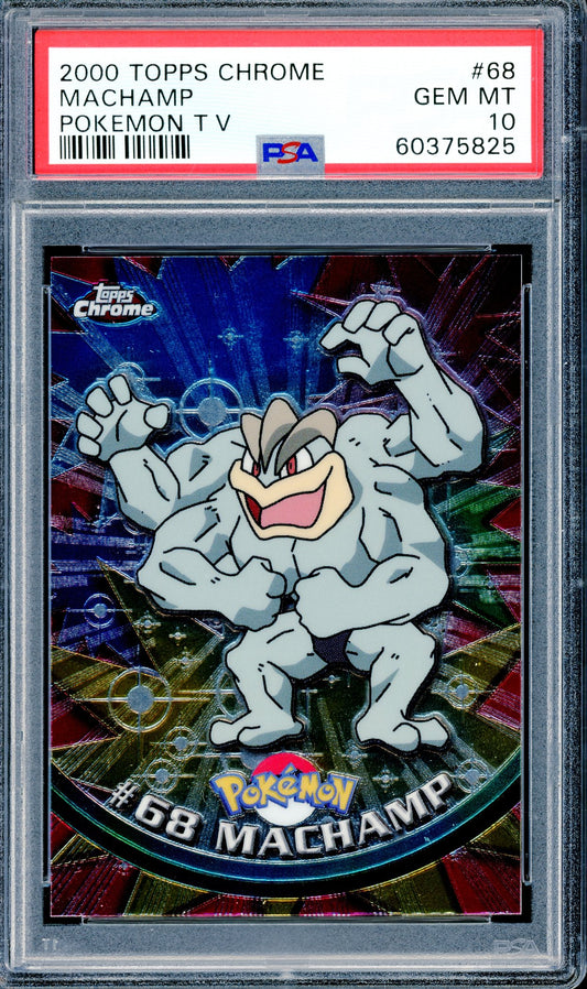 PSA Machamp (#68) [Topps Chrome]