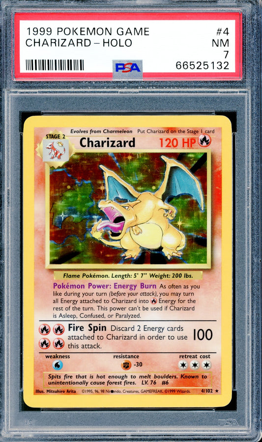 PSA 7 Charizard (4/102) [Pokemon Base Set]