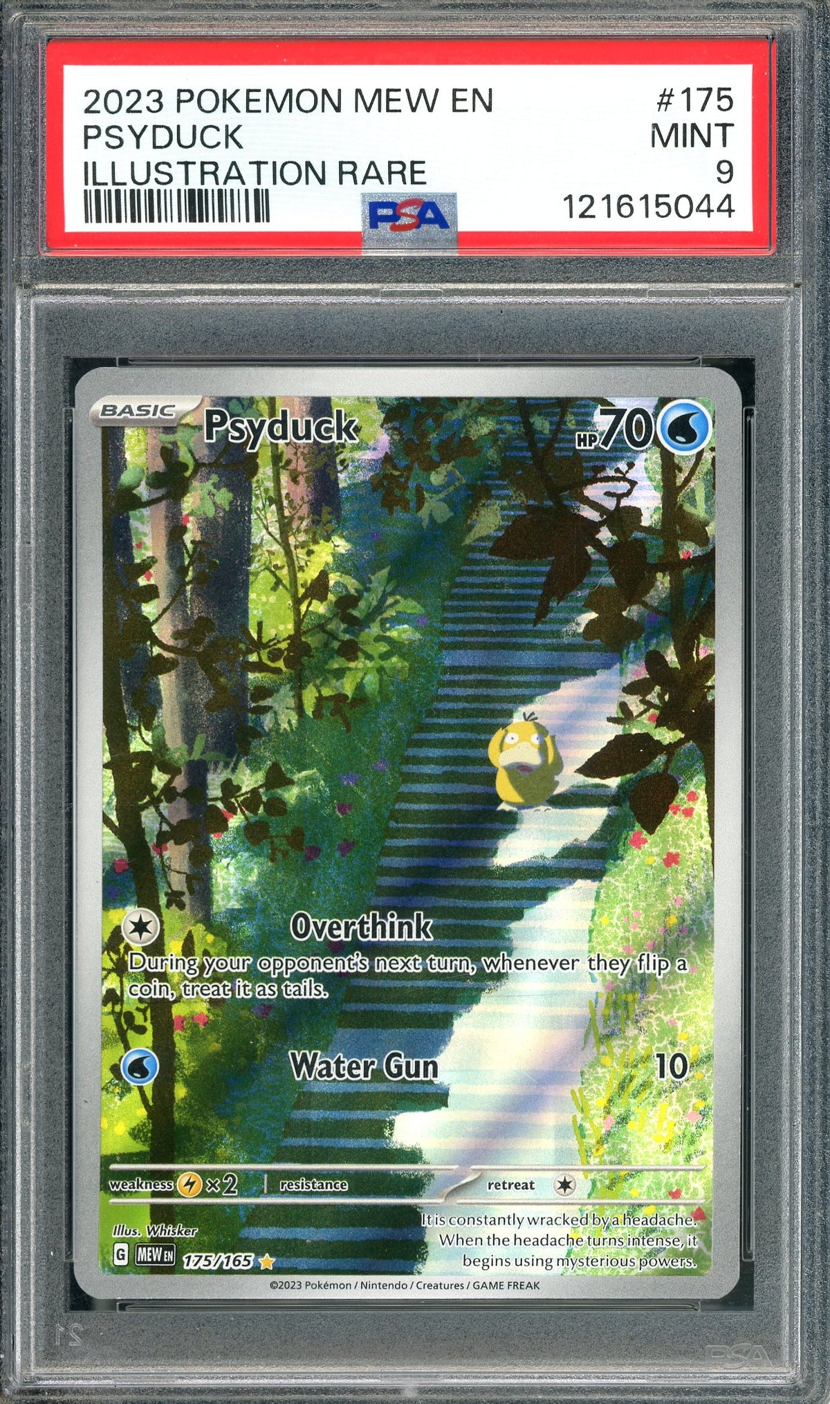 PSA 9 Psyduck (175/165) Illustration Rare [Pokemon Scarlet & Violet: 151]